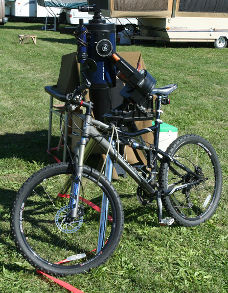 Bike and scope