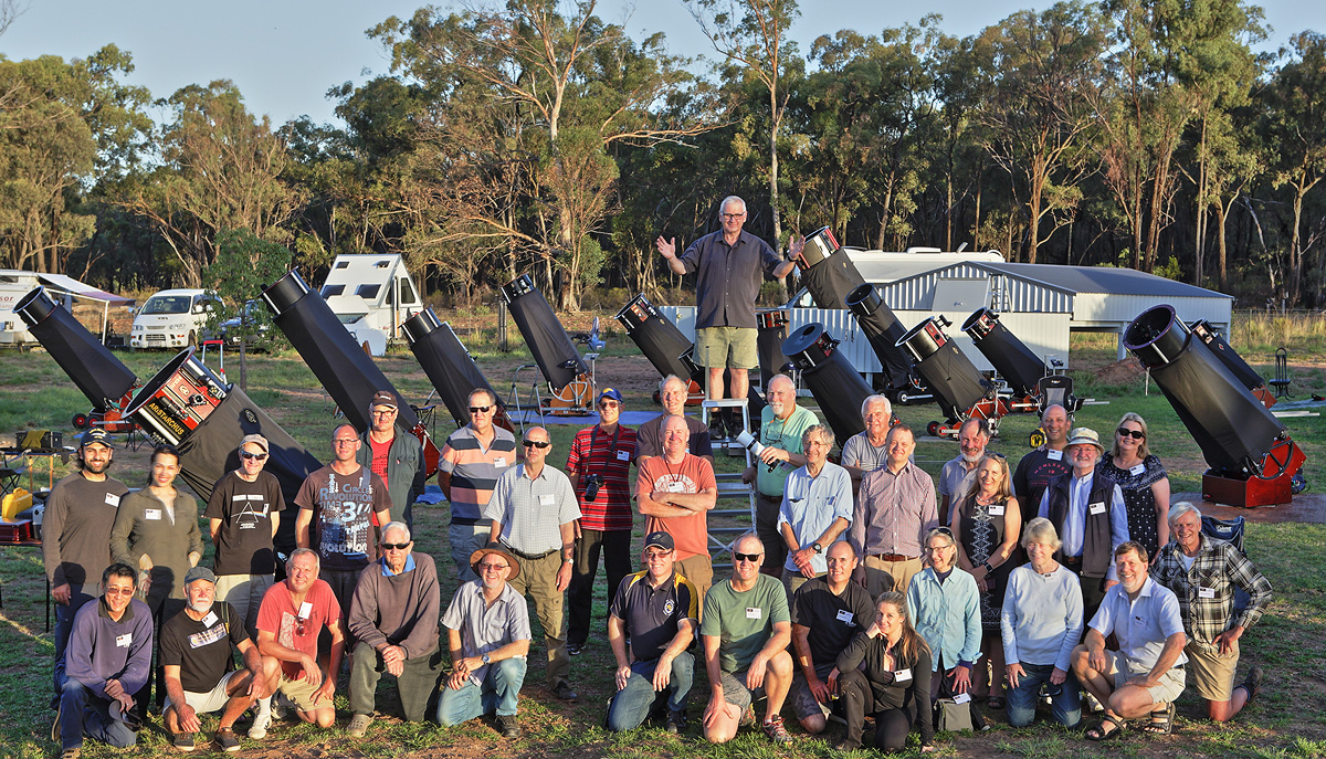 Final group photo with Peter Read