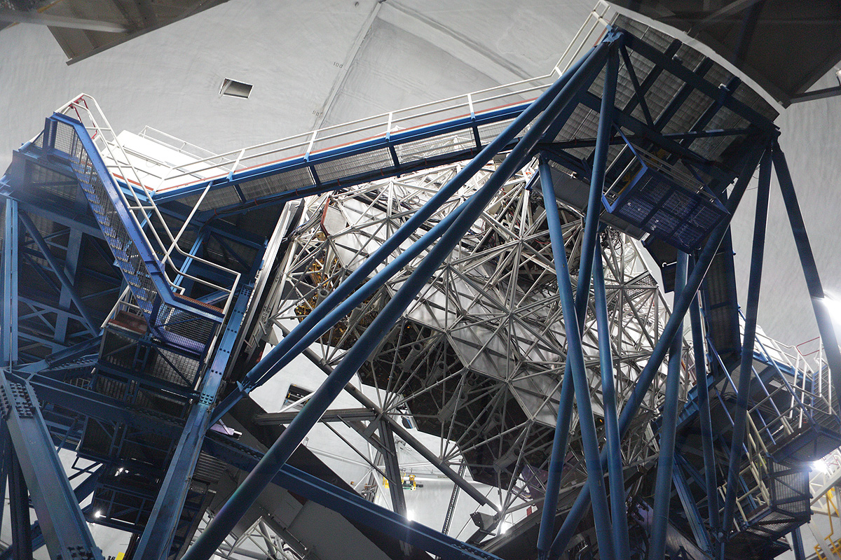 Viewing room for one of the Keck Telescopes