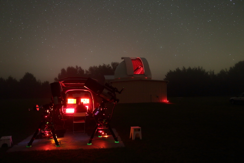 Pat images, and a large scope sits in the dome in the background