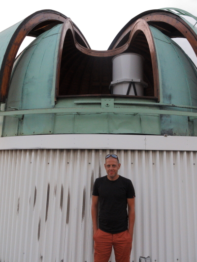 Matthias at the Cologne observatory