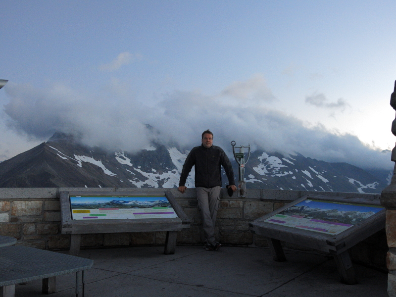 Self portrait at 8500 ft