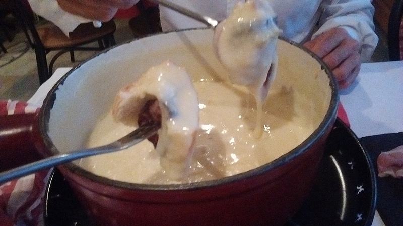 Fondue in Switzerland