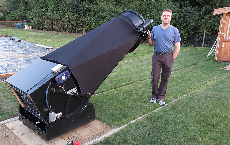 A 24" telescope in England
