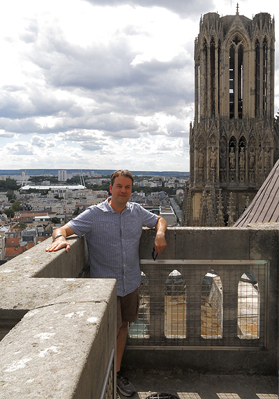 The upper level of the cathedral