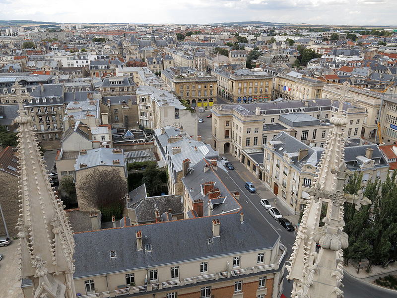 More of the skyline of Reims