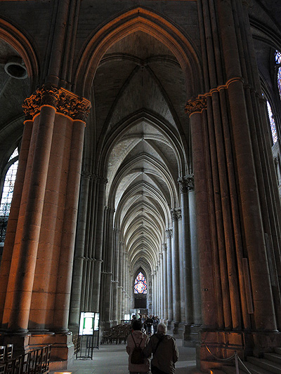 View from the back of the sanctuary