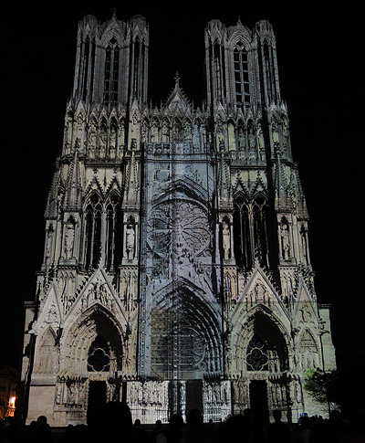 Projecting the finished appearance of the cathedral
