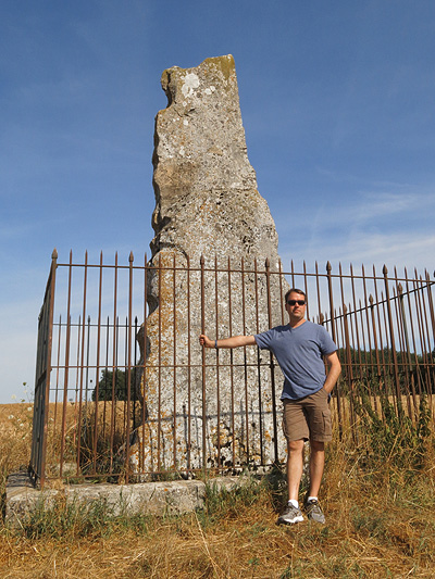 More views of the menhir