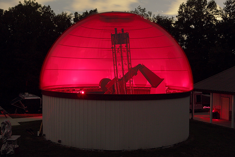 Using the dome shutter as a shutter