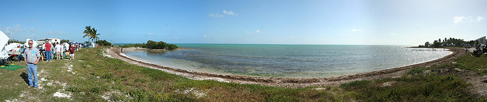 John and the beach