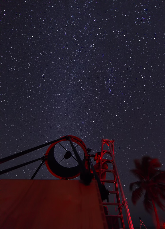 The 32" takes aim at Orion