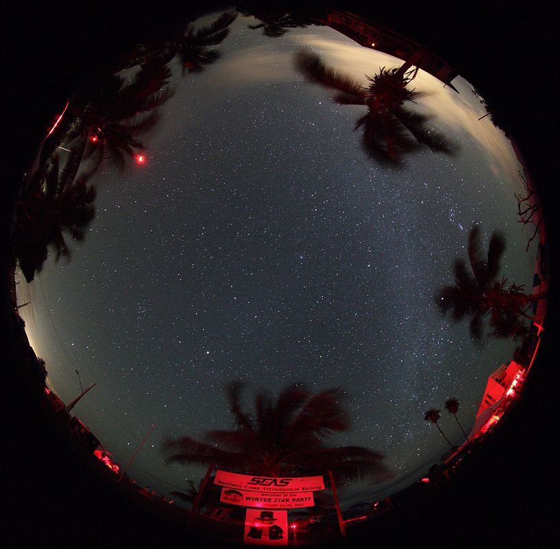 Fisheye shot from WSP driveway