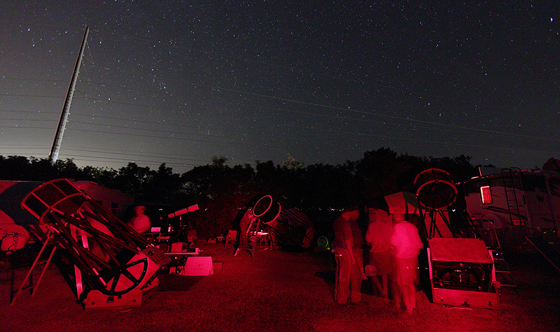 WSP observing with large scopes