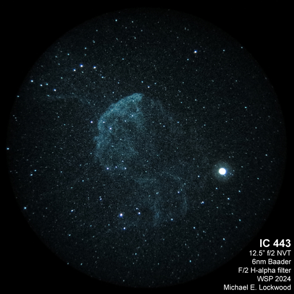 Jellyfish nebula with nightvision