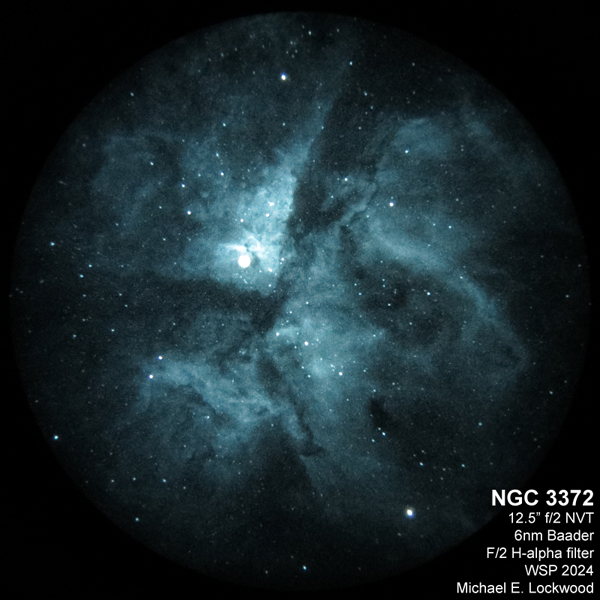 Heart of Eta Carina with nightvision