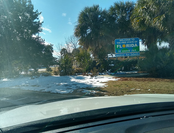 Snow in Florida