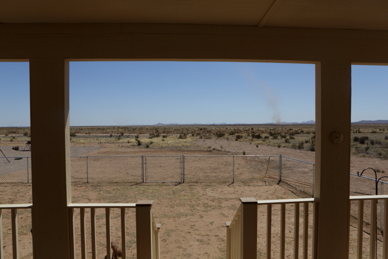 Back porch view