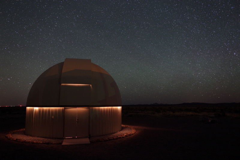 Glowing dome