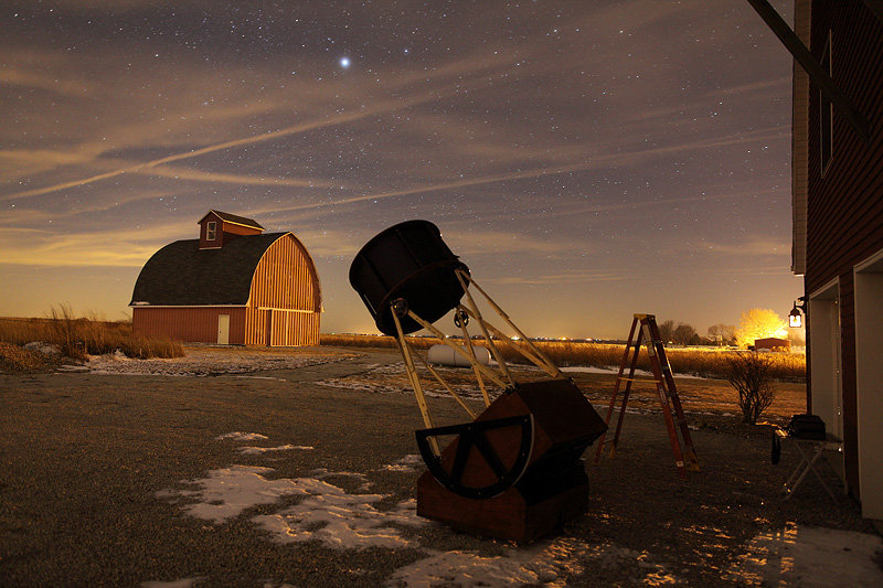 Testing on a frigid night