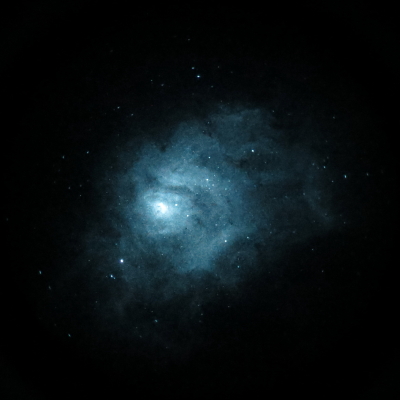 M8 with 3.5nm Antlia H-alpha filter