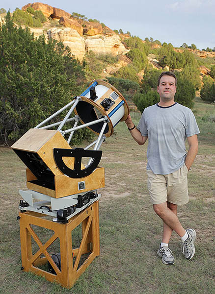 Me and my 14.5" f/2.55 telescope