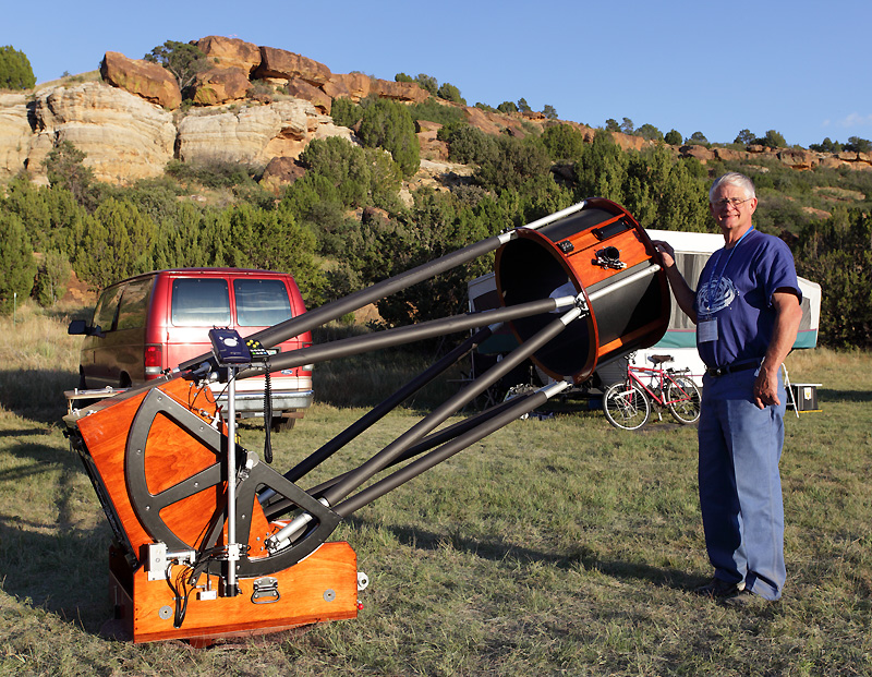 John Pratte and his fine 25" F/4