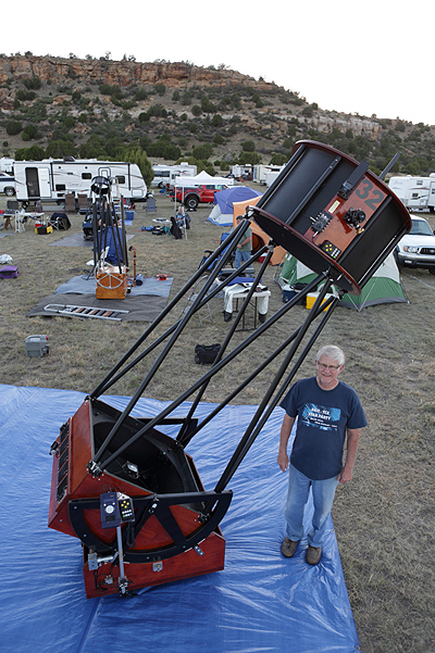 John and his superb 32" f/3.6