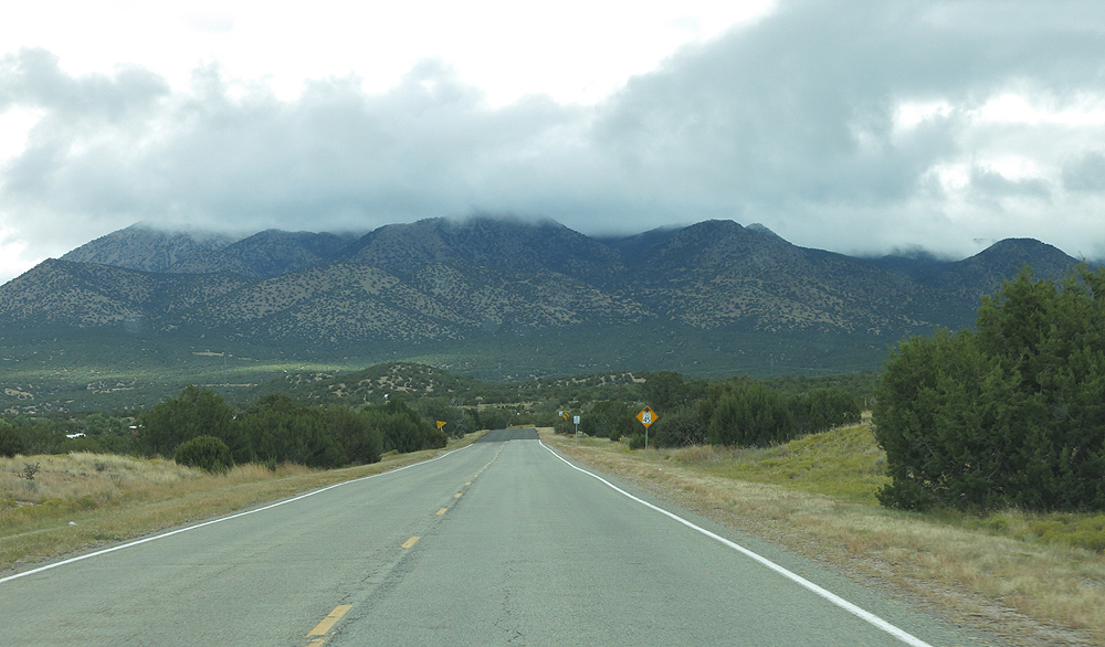 Into the NM mountains.....