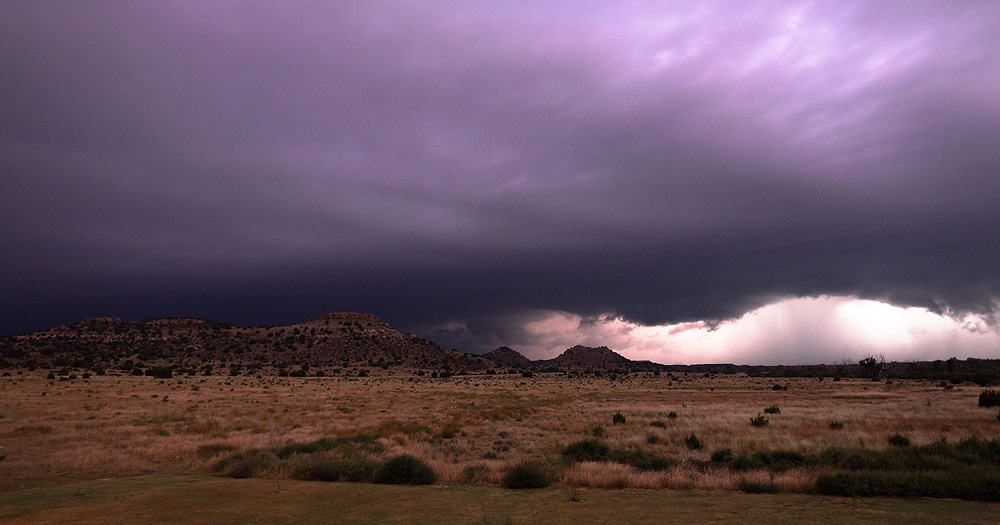 Storm approaching Kenton, OK