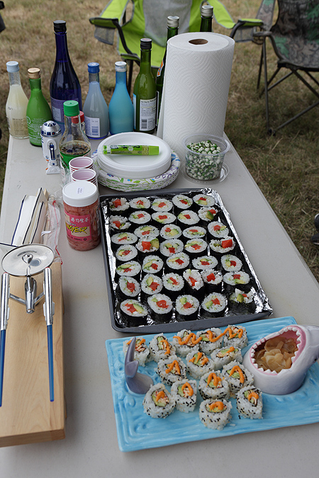 Sushi tasting