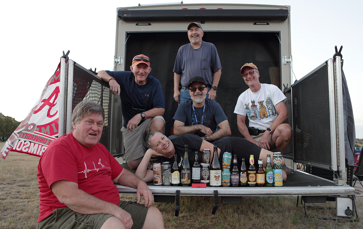 Beer tasting crew