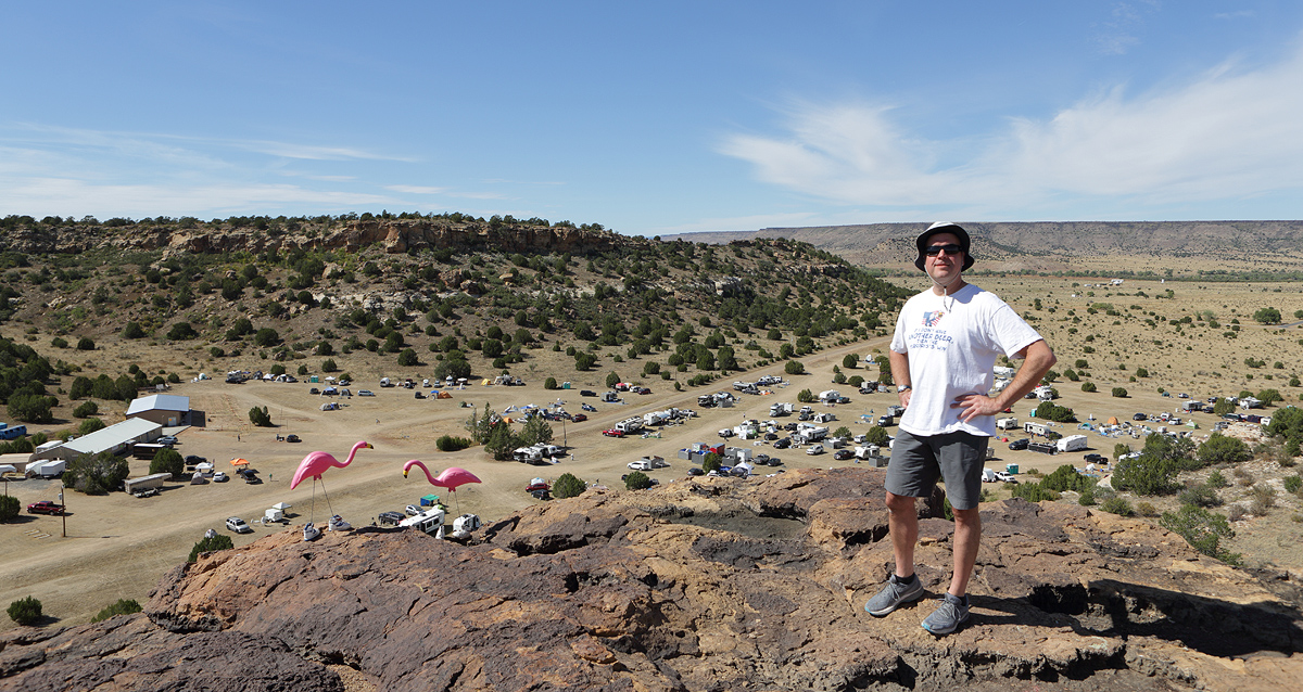 Visiting Okie and Tex on the east mesa