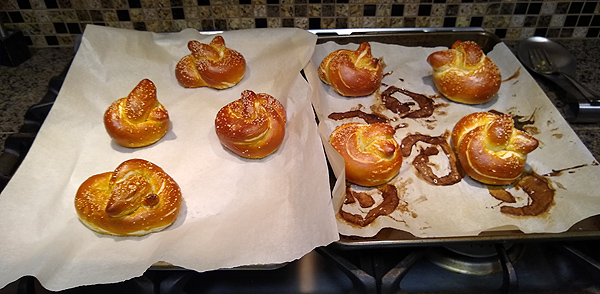 Hot, fresh pretzels!