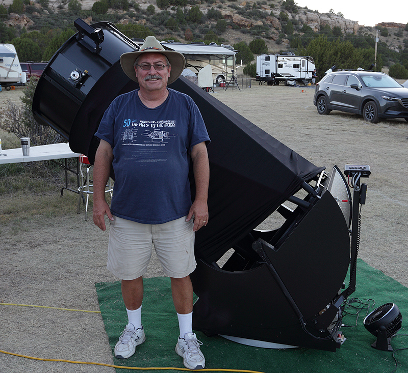 Walt and his 30" f/3.0