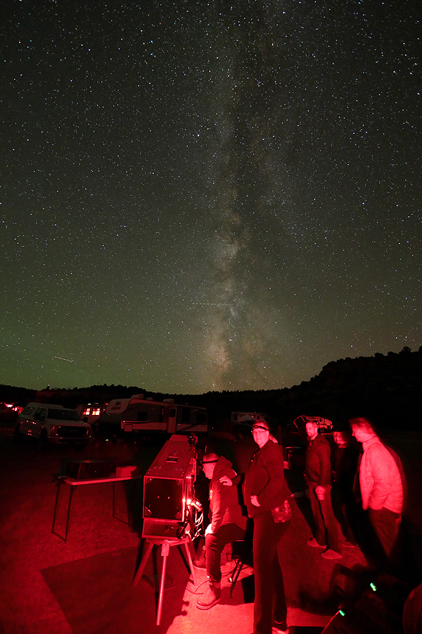 The NVT and a good crowd of people at Okie-Tex