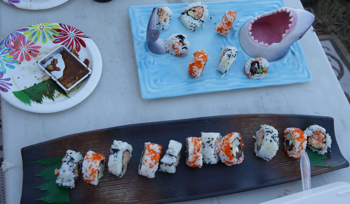 More sushi!