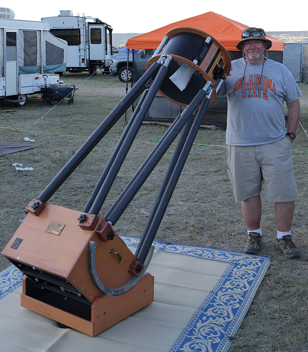 Rex and his 20" scope
