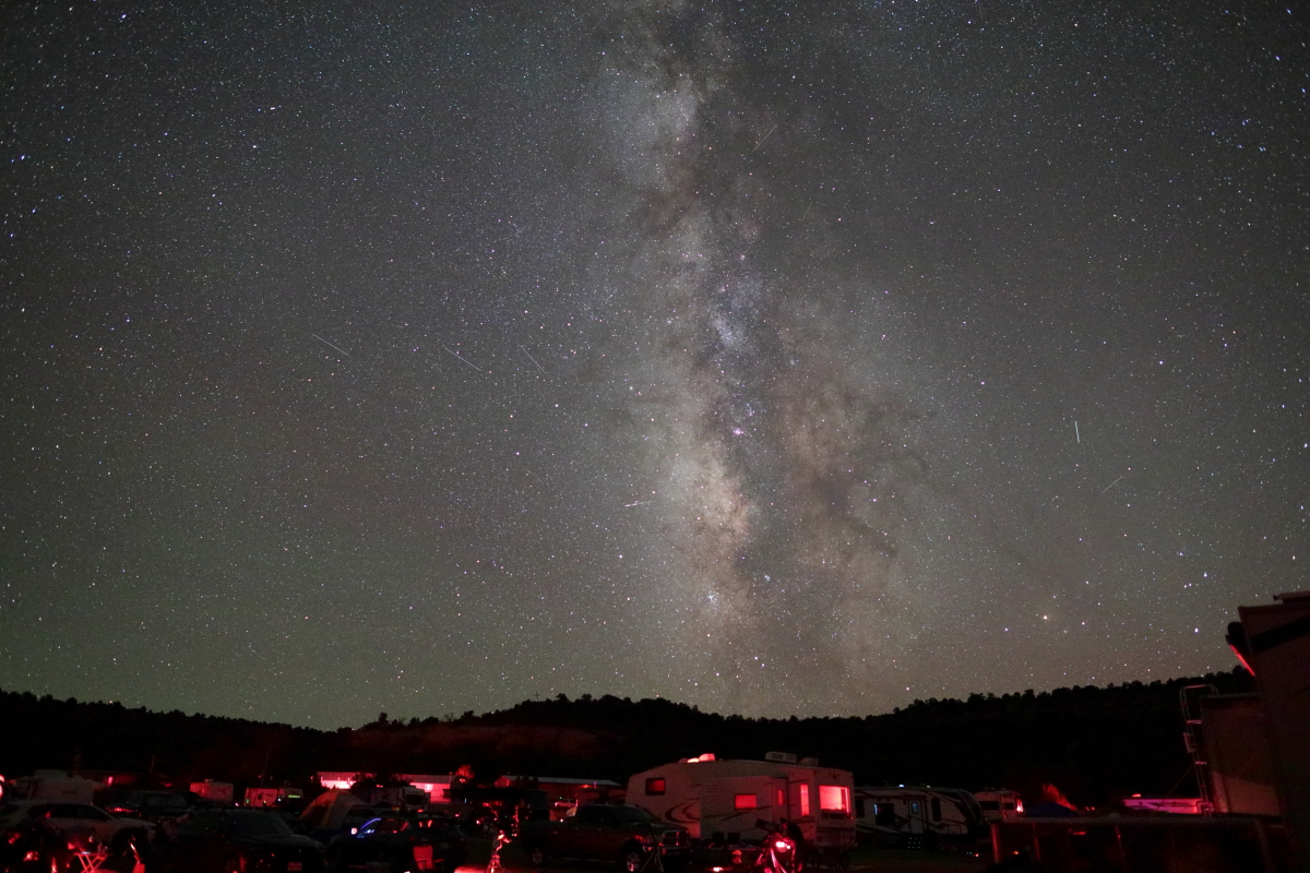 Finally the skyglow is gone!