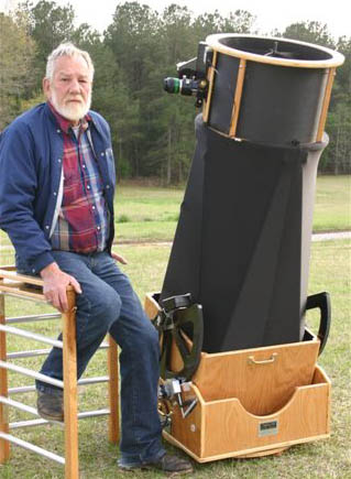 16.5 inch F/3.7 FX telescope and Rick