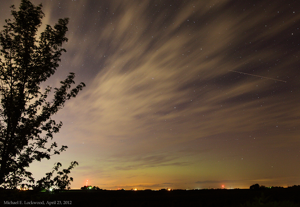 Faint aurora from my shop