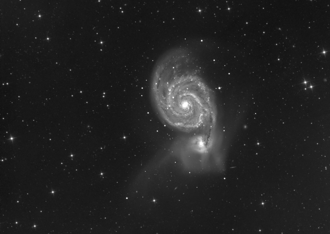 M51 and streamers